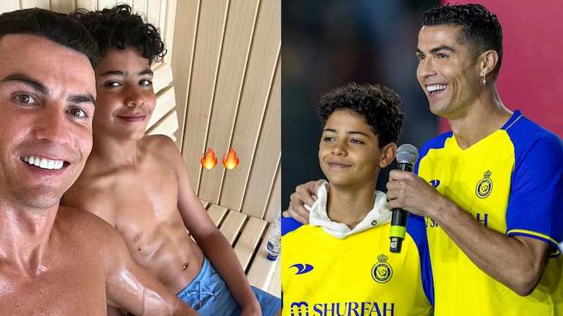 Đứa con đầu tiên của Ronaldo - Cristiano Jr 