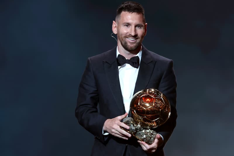 Chủ nhân quả bóng vàng châu Âu 2023 - Messi